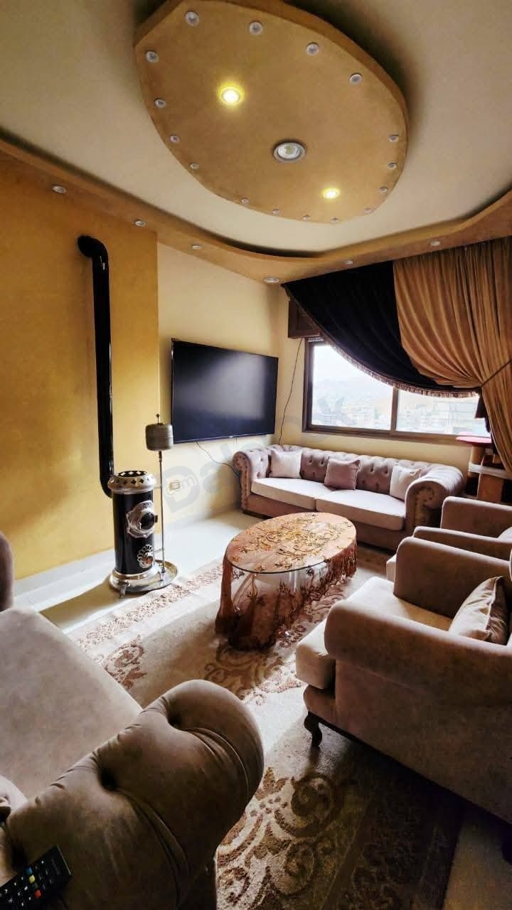 للبيع شقة قدسيا شارع الروضة ..