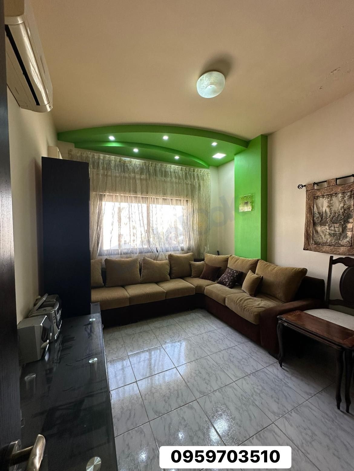 للبيع شقة في ضاحية قدسيا الجزيرة D1 قرب مطعم الفاروق و جامع القدسي و دكتور كافيه