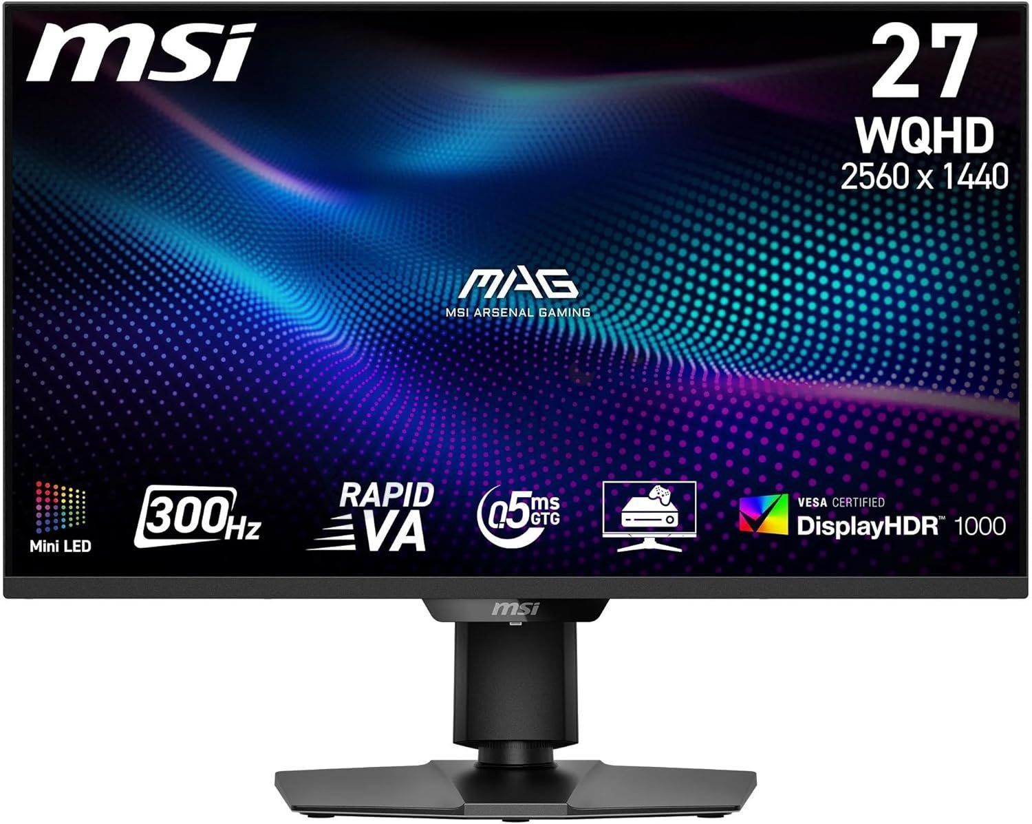 شاشة ألعاب MSI MAG 274QPF X30MV 27 بوصة WQHD