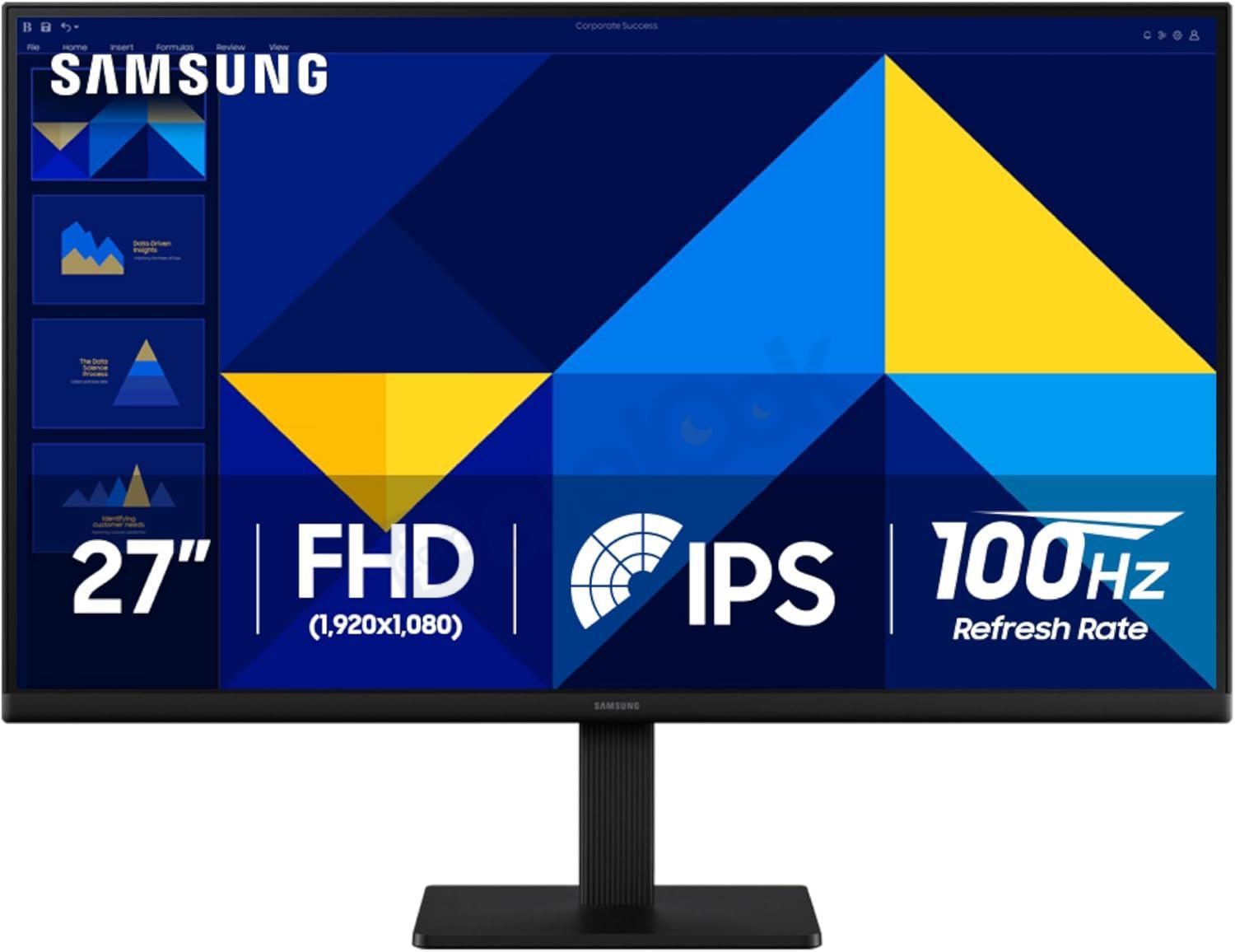 شاشة أساسية سامسونج 27بوصة (S30GD) مع IPS