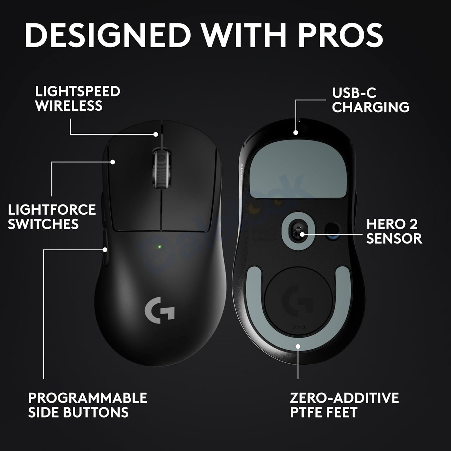 Logitech G Pro X Superlight 2 Dex Wireless Gaming Mouse for sale in Damascus