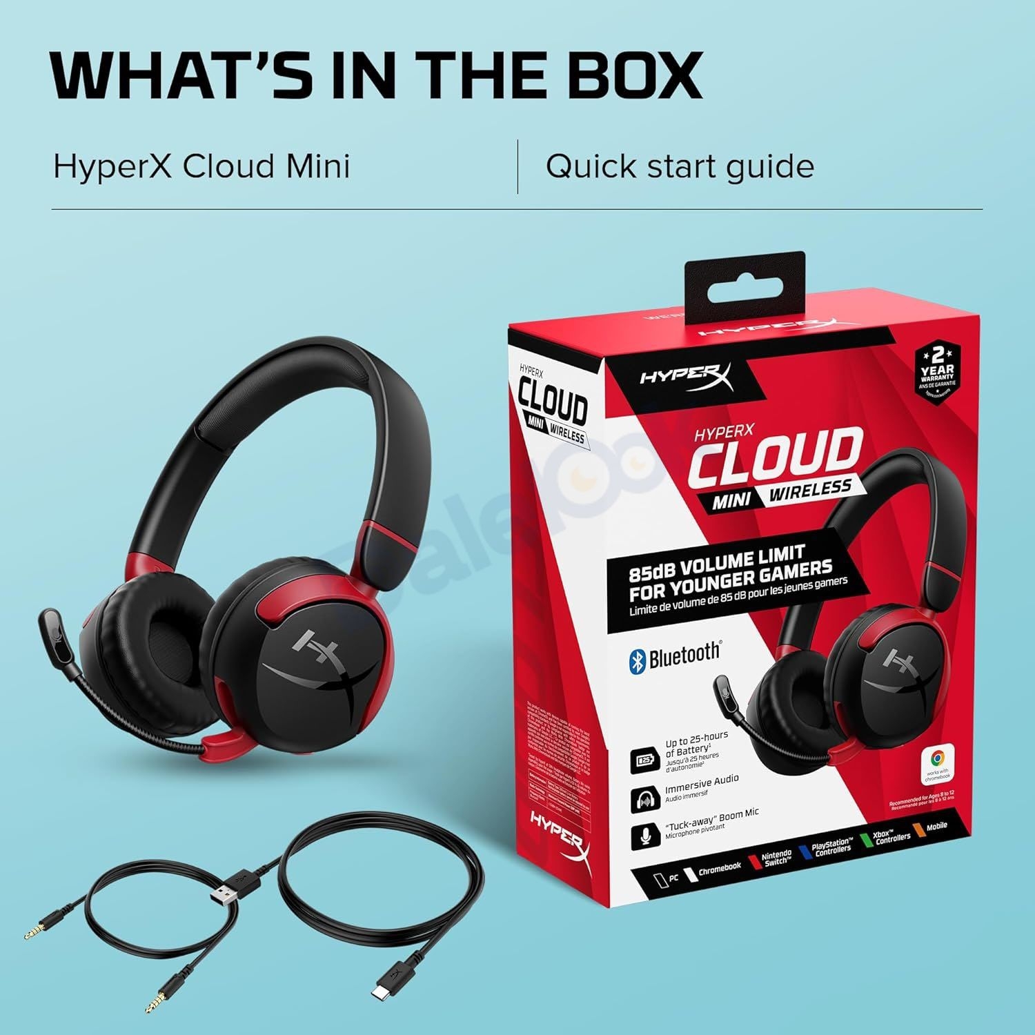 Cloud Mini Kids Wireless (Black) for sale in Damascus