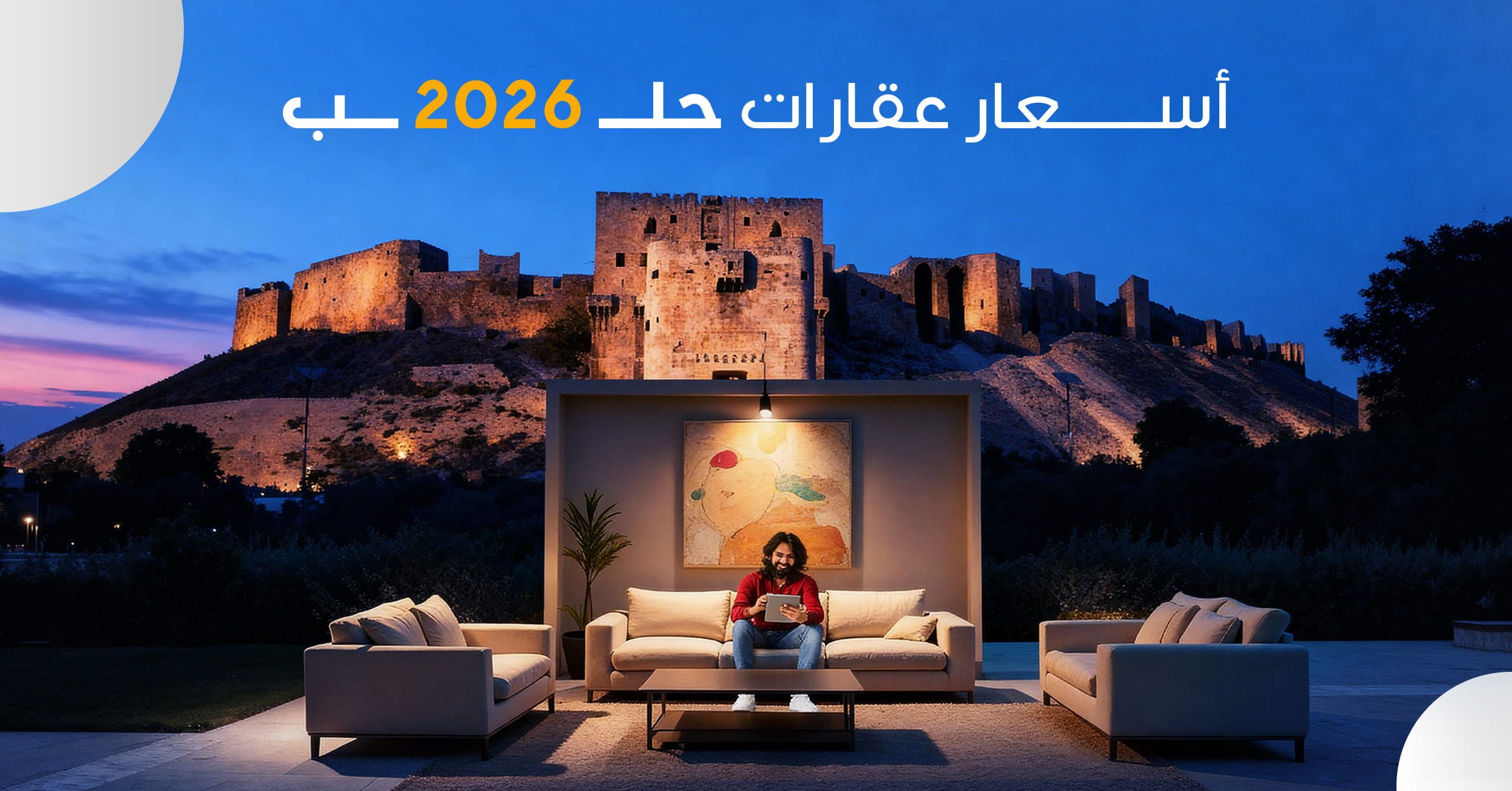 أسعار عقارات حلب 2026 (دليل مُحدث)